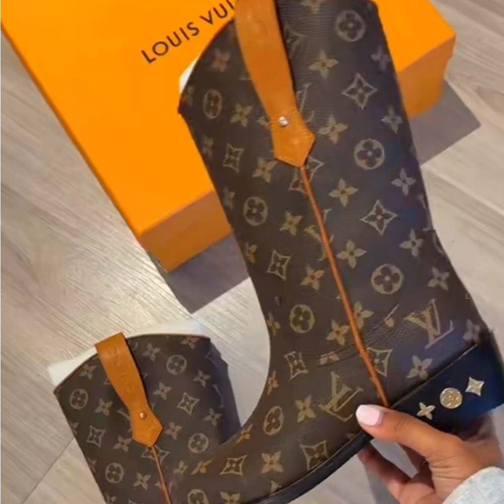 Louis Vuitton Monogram Boots